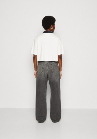 Tommy Hilfiger RLX SPLIT GLOBAL STR CROP Polo shirt ecru RLX SPLIT GLOBAL STR CROP Рубашка поло экрю