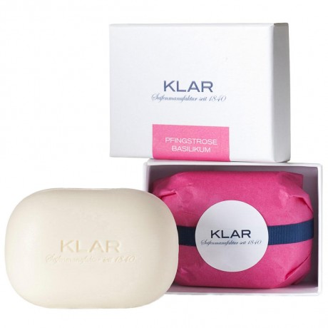 Klar Seifen Seife Pfingstrose & Basilikum  Мыло Пион и Базилик