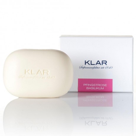 Klar Seifen Seife Pfingstrose & Basilikum  Мыло Пион и Базилик