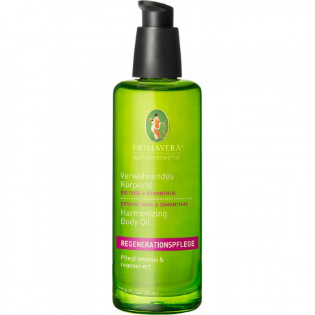 Primavera (Примавера) Regenerationspflege Bio Rose & Osmanthus Verwohnendes Korperol Масло для тела, 100 мл