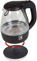 Team Kalorik Team Kalorik Wasserkocher TKG JK 1022 BR, 1.5 l, 2200 W, Anti-Rutsch-Fusse versichern einen stabilen Stand  Чайник Team Kalorik TKG JK 1022 BR, 1,5 л, 2200 Вт, противоскользящие ножки обеспечивают устойчивую подставку