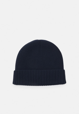 Tommy Hilfiger ESSENTIAL FLAG BEANIE UNISEX Beanie space blue ESSENTIAL FLAG BEANIE UNISEX Шапочка космический синий