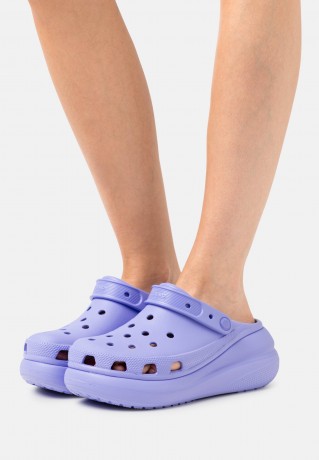 Crocs CLASSIC CRUSH  Pantolette hoch digital violet CLASSIC CRUSH мюли на высоком каблуке цифровой фиолетовый