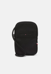 Tommy Hilfiger HORIZON PHONE POUCH UNISEX Phone case black ЧЕХОЛ ДЛЯ ТЕЛЕФОНА HORIZON UNISEX Чехол для телефона черный
