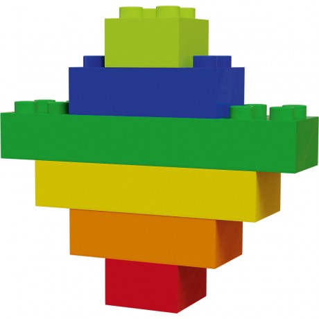 Hubelino Bausteine Set (60-tlg.) Набор строительных блоков (60 шт.)