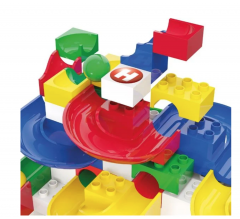 Hubelino 420572 Baukasten Maxi 213 Teile  Дорожка для мячей: макси-конструктор