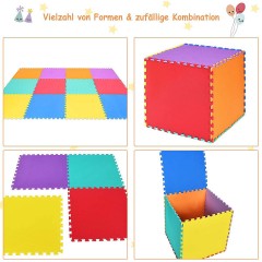 COSTWAY Puzzlematte 12 Stuck Коврик-пазл 12 штук