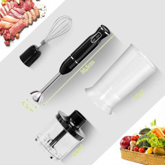 KOMFOTTEU KOMFOTTEU Stabmixer, Handruhrer-Set, mit 3-Klingen-Messer  Ручной блендер KOMFOTTEU, набор ручных миксеров, с 3-лезвийным ножом