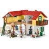 Schleich Schleich Farm World 42407 Bauernhaus mit Stall und Tieren Фермерский дом Schleich Farm World 42407 с конюшней и животными