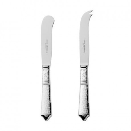 Robbe & Berking Robbe & Berking Hermitage 925 Sterling Silber Butter-/Kasemesser mit Stahlklinge Нож для масла/сыра Robbe &amp; Berking Hermitage из стерлингового серебра 925 пробы со стальным лезвием