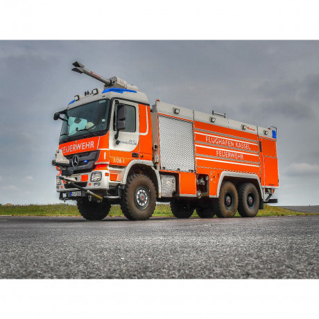 CALVENDO Puzzle CALVENDO Puzzle Flugfeldloschfahrzeug FLF 9700 \/ 250 \/ WF Airport Kassel Пазл CALVENDO Puzzle пожарная машина аэропорта FLF 9700/250/WF Airport Kassel