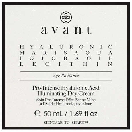 Avant Skincare Age Radiance Pro-Intense Hyaluronic Acid Illuminating Day Cream  Age Radiance Pro-Intense Hyaluronic Acid Осветляющий дневной крем