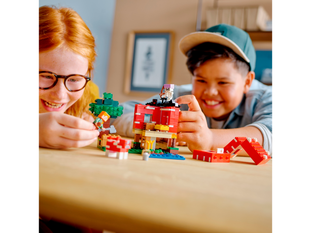 Lego Das Pilzhaus Грибной дом