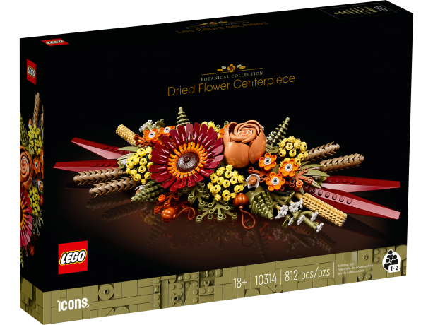 Lego Trockenblumengesteck композиция из сухих цветов