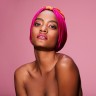 Silke London The Kate SILKE Hair Wrap Cerise Pinke & Orange The Kate Шелковая повязка для волос