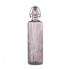 Bitz Bitz Kusintha - Glas light pink Wasserflasche 0,75 L Bitz Kusintha - Бутылка для воды стеклянная светло-розовая 0,75 л