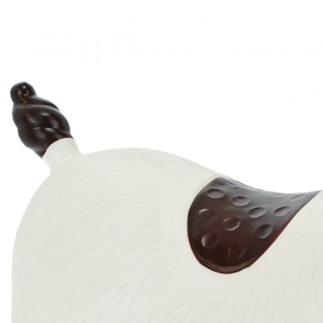 relaxdays Hupftier Pferd in Weiss Копытная лошадь в белом