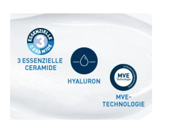 CeraVe Moisturising Cream for Body and Face, Cream for Dry to Very Dry Skin, Увлажняющий крем CeraVe для тела и лица для сухой и очень сухой кожи, с гиалуроновой кислотой и 3 незаменимыми церамидами, подходит для людей, страдающих нейродермито