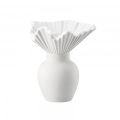 Rosenthal Rosenthal Miniaturvasen Vase Falda weiss matt 10 cm Миниатюрные вазы Rosenthal Ваза Falda белая матовая 10 см