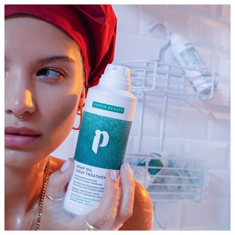 Puffin Beauty Hemp Oil Spray Treatment  Лечение спреем конопляного масла