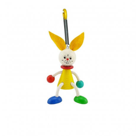 HESS Holzspielzeug Schwingfigur Hase Деревянный качающийся кролик