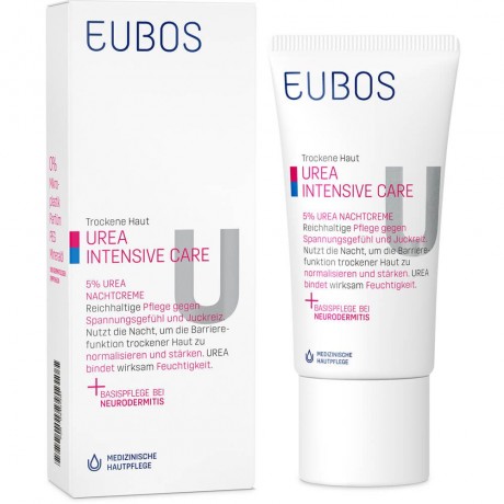 Eubos TROCKENE Haut Urea 5% Nachtcreme СУХАЯ КОЖА Ночной крем с мочевиной 5%