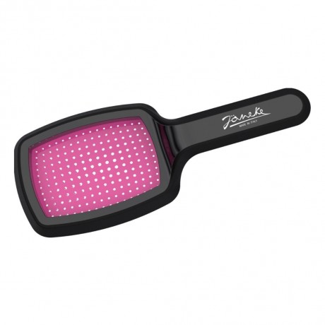 Giorgio Janeke Curvy Brush quot;Mquot; Vented Black Fuchsia  Пышная кисть "М" Вентилируемая черная фуксия