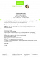 Kraueterhaus Sanct Bernhardt General Purpose Soap, 1 литр