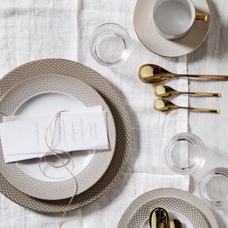 Rosenthal Rosenthal Francis Carreau Beige Sauciere 1-tlg. 0,53 L Соусник Rosenthal Francis Carreau бежевый 1 шт. 0,53 л