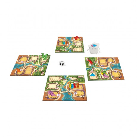 Board Game Box Brettspiel Draftosaurus Настольная игра Драфтозавр