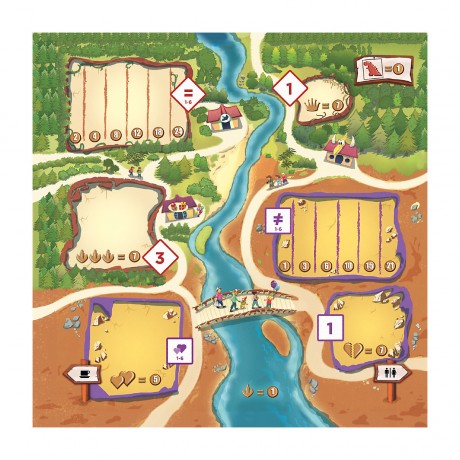 Board Game Box Brettspiel Draftosaurus Настольная игра Драфтозавр