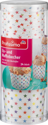 Profissimo Стаканчики для льда и маффинов, 24 шт