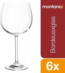 Montana Bordeauxglas 6st, Монтана Набор бокалов для красного вина 630 мл, 6 шт