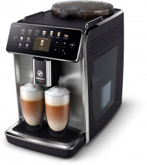 Saeco Saeco Kaffeevollautomat GranAroma SM6585/00, individuelle Personalisierung: CoffeeMaestro, 16 Kaffeespezialitaten  Полностью автоматическая кофемашина Saeco GranAroma SM6585/00, индивидуальная персонализация: CoffeeMaestro, 16 сортов кофе