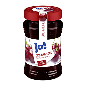 ja! Вишневый джем экстра 450г