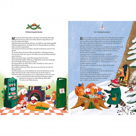 Penguin Junior Verlag Wie die Tierkinder auf Weihnachten warten Как зверята ждут Рождества