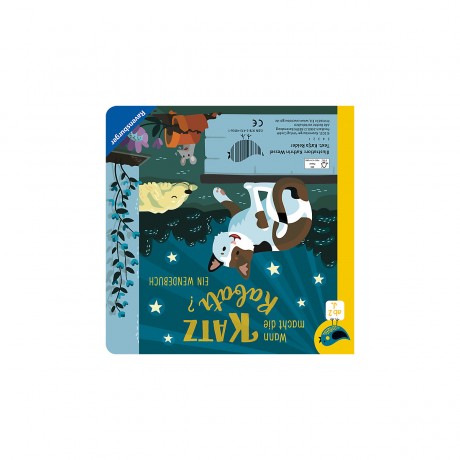 Ravensburger Wann gehts rund beim Hund?\/ Wann macht die Katz Rabatz?: Ein Wendebuch Когда собака вертится? / Когда кошка суетится?: Поворотная книга