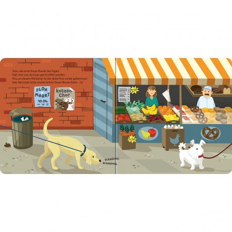 Ravensburger Wann gehts rund beim Hund?\/ Wann macht die Katz Rabatz?: Ein Wendebuch Когда собака вертится? / Когда кошка суетится?: Поворотная книга