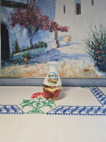 Lorenz Bavaria Ваза "Киллесберг" с обильной позолотой, 13 x 6см, Германия, 1960-70гг.