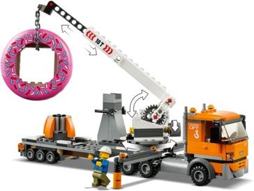 LEGO LEGO City 60233 Grosse Donut-Shop-Eroffnung Торжественное открытие магазина пончиков LEGO City 60233