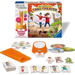 Ravensburger tiptoi Wissen  Quizzen active Set Kunterbuntes Tanz-Theater tiptoi Knowledge Quizzes active Set Красочный танцевальный театр