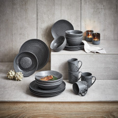NOVEL Novel Kombiservice 20-tlg. anthrazit Роман комбинированный сервиз 20 шт.