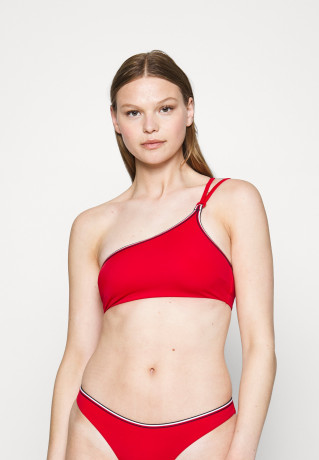 Tommy Hilfiger ASYMMETRIC Bikini top primary red АСИММЕТРИЧНЫЙ Верх бикини первичный красный