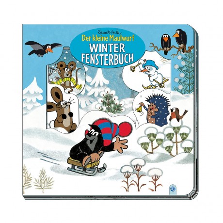 Trotsch Verlag Trotsch Der kleine Maulwurf Winter-Fensterbuch Trotsch Крот Зимняя оконная книга