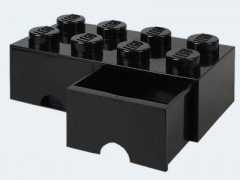LEGO LEGO Aufbewahrungsbox 8er schwarz mit Schublade, 50 x 25 x 18 cm Ящик для хранения LEGO 8 черный с выдвижным ящиком, 50 x 25 x 18 см
