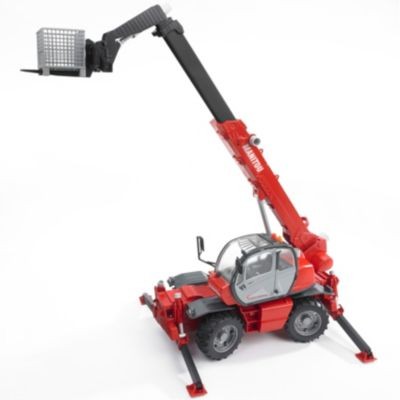 Bruder BRUDER 2129 Manitou Teleskopstabler MRT  2150 m. Zubehor Телескопический погрузчик BRUDER 2129 Manitou MRT 2150 с аксессуарами