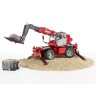 Bruder BRUDER 2129 Manitou Teleskopstabler MRT  2150 m. Zubehor Телескопический погрузчик BRUDER 2129 Manitou MRT 2150 с аксессуарами