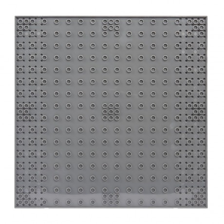 Open Bricks stapelbare Strassenplatte Platte 32x32 Noppen grau Kreuzung Штабелируемая дорожная плита 32х32 ручки серая крестовина