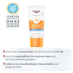 Eucerin Sun Creme LSF 50+  Солнцезащитный крем SPF 50+