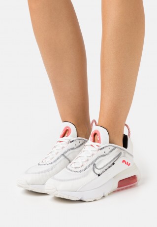 Nike Sportswear AIR MAX 2090 Sneaker low summit white/black/siren red/white AIR MAX 2090 Низкие кроссовки женские вершина белый/черный/красная сирена/белый